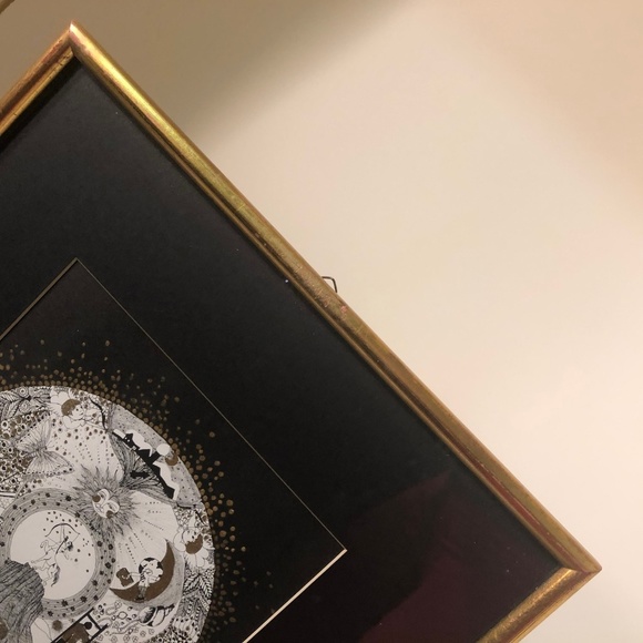 Sold Sagittarius Signed Framed Lithograph - Picture 3 of 4